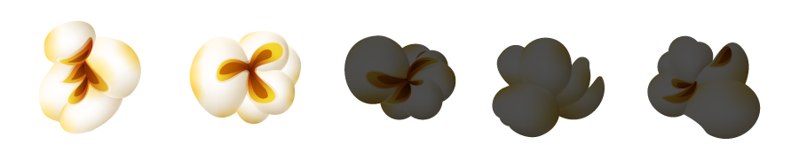 2 Popcorns